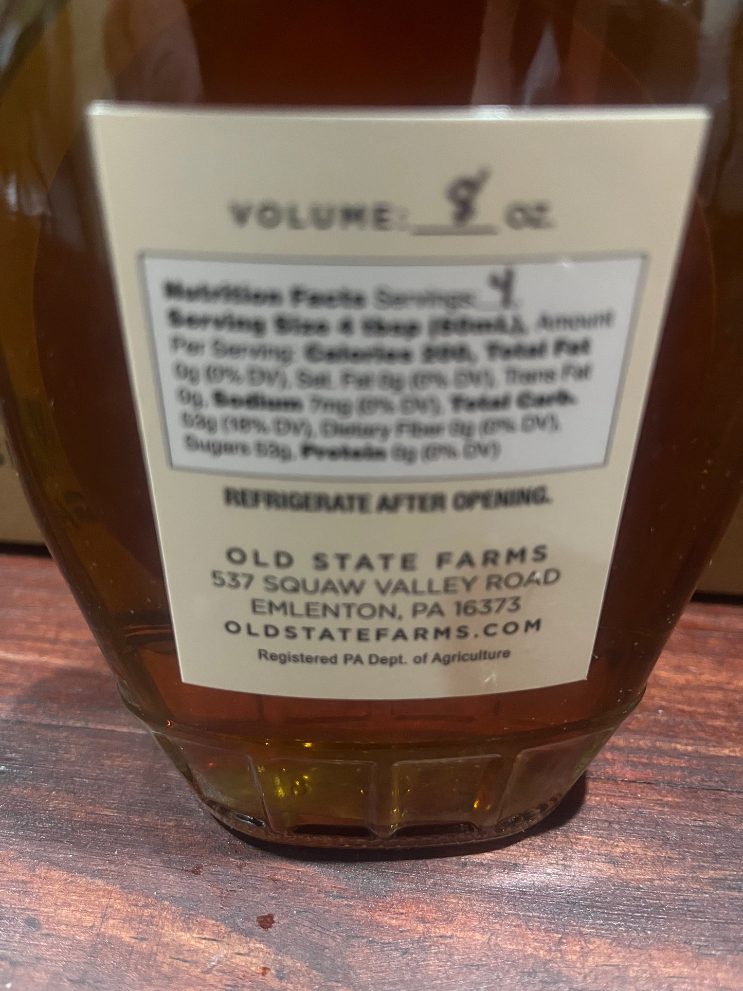 Old State Farm’s Maple Syrup