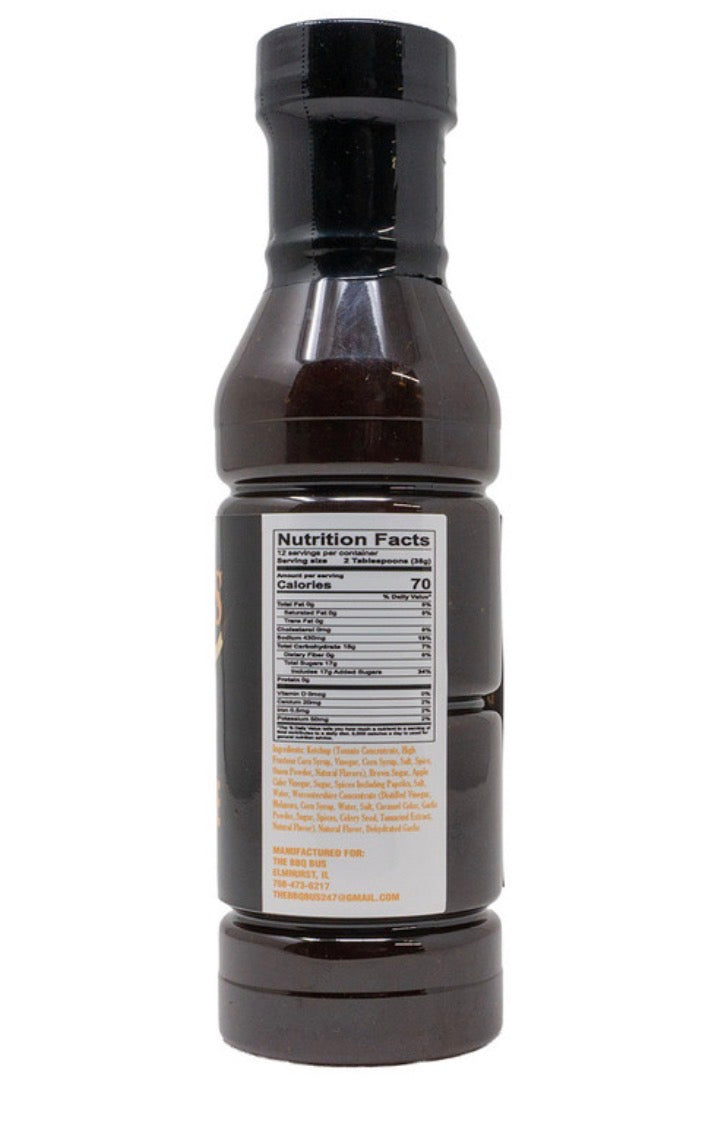 The BBQ BUS sweet bbq sauce