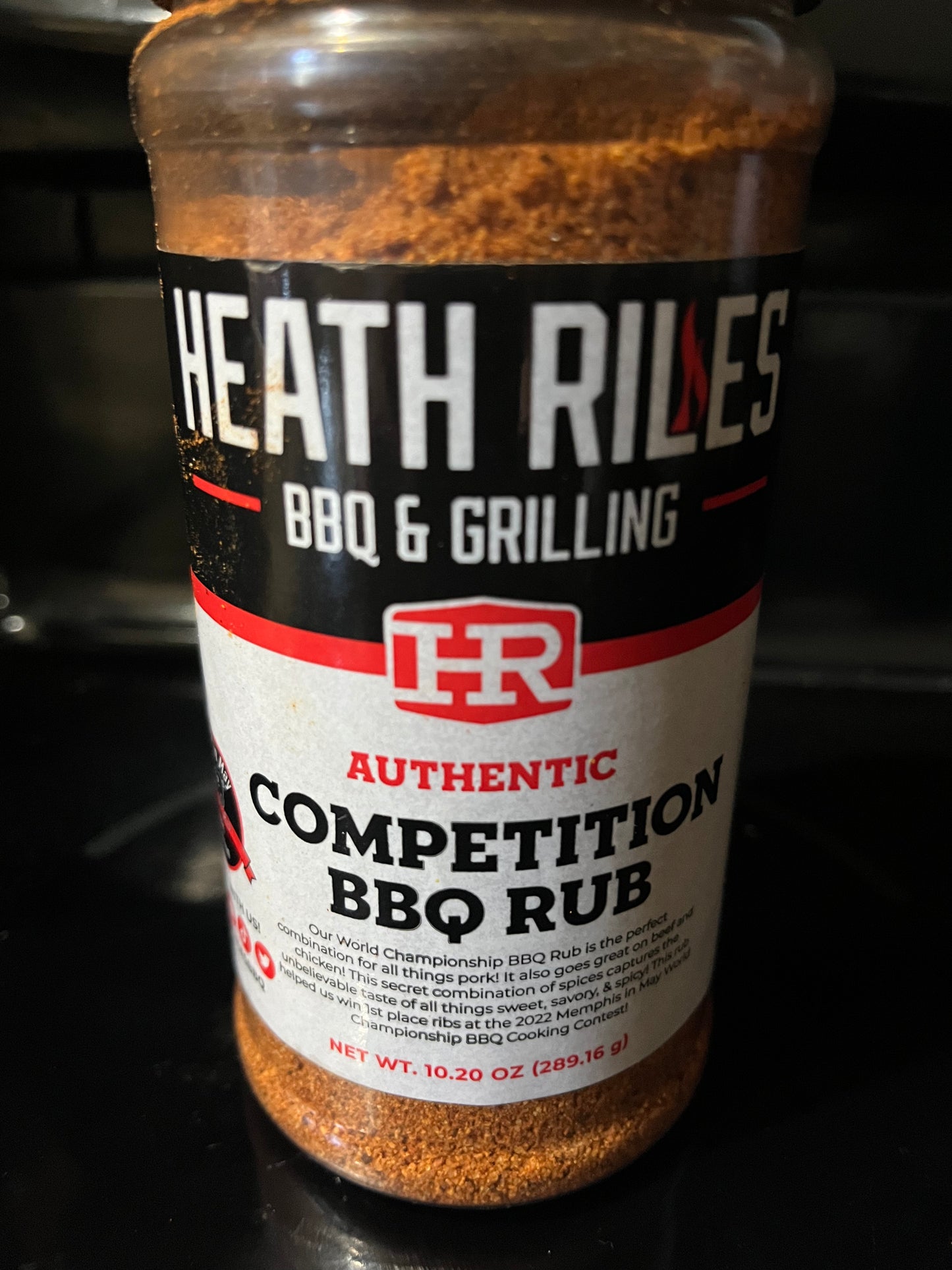 Heath riles Competition bbq rub